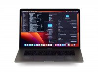 У/С Ноутбук Apple Macbook Pro 15 2017 Touch Bar A1707 (Производство 2018) i7 2.8Ггц x4 / ОЗУ 16Гб / SSD 512Gb / Radeon Pro 555 2Гб / 439ц-G84%-ORIG АКБ / Gray Б/У (Г14-Декабрь3-N16)