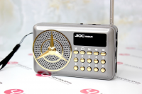 JIOC Радиоприёмник портативный (серо-золотой) 4948