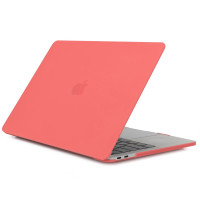 Чехол MacBook Air 13 (A1932 / A2179 / A2337) (2018-2020) матовый (коралловый) 0212