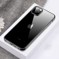 CAFELE Чехол для iPhone 11 Pro Max TPU гальваника (чёрный) 5631