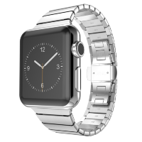 Ремешок Apple Watch 42mm / 44mm блочный (серебро) 6568
