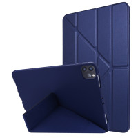 Чехол для iPad Pro 11 (2018-2020) Smart Case тип Y TPU + PU Leather (тёмно-синий) 00211