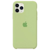 Чехол Silicone Case iPhone 11 (фисташковый) 5521