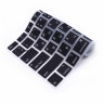 БРОНЬКА Накладка на клавиатуру MacBook Air 13 2020 (A2179 / A2337) силикон USA (чёрный) 9256 - БРОНЬКА Накладка на клавиатуру MacBook Air 13 2020 (A2179 / A2337) силикон USA (чёрный) 9256