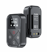 TELESIN Беспроводной пульт дистанционного управления для экшн камер GoPro Hero 8 / 9 / 10 / GoPro Max + держатель на монопод (46792)