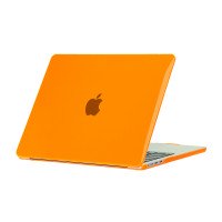 Чехол MacBook Air 15 M2 A2941 (2023г) глянцевый (оранжевый) 7651