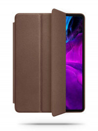 Чехол для iPad 10.2 / 10.2 (2020) Smart Case серии Apple кожаный (кофе) 6771