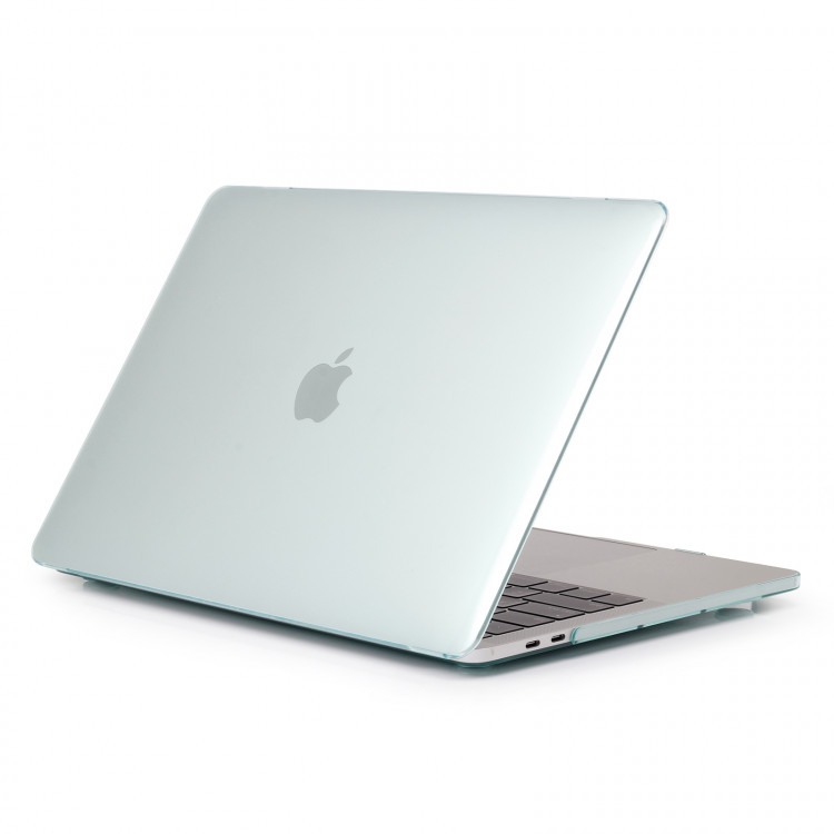 Чехол MacBook Pro 13 модель A1706 / A1708 / A1989 / A2159 / A2338 / A2289 / A2251 (2016-2022гг.) глянцевый (бирюзовый) 0055