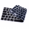 БРОНЬКА Накладка на клавиатуру MacBook Air 13 2020 (A2179 / A2337) силикон EU (чёрный) 9257 - БРОНЬКА Накладка на клавиатуру MacBook Air 13 2020 (A2179 / A2337) силикон EU (чёрный) 9257