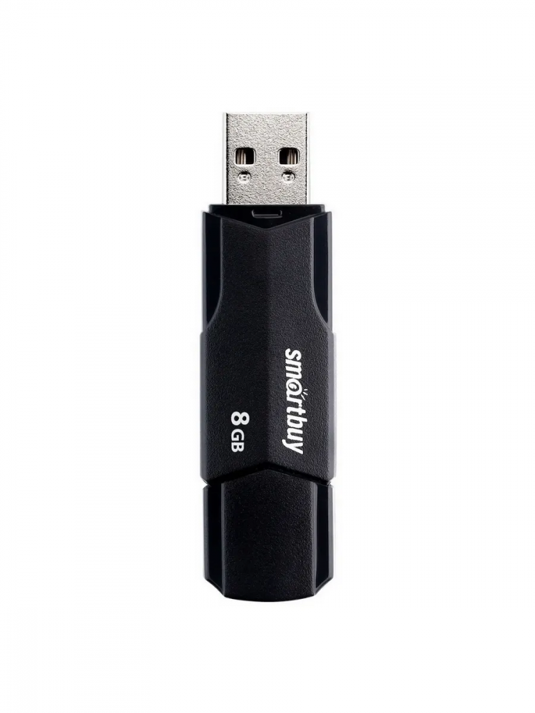 SmartBuy Флэш карта USB для компьютера 8Gb SB8GBCLU-K (чёрный) 2027