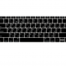 БРОНЬКА Накладка на клавиатуру MacBook 12 (A1534) / Pro 13 2016-2017 (A1708) без Touch Bar силикон USA (чёрный) 9211 - БРОНЬКА Накладка на клавиатуру MacBook 12 (A1534) / Pro 13 2016-2017 (A1708) без Touch Bar силикон USA (чёрный) 9211