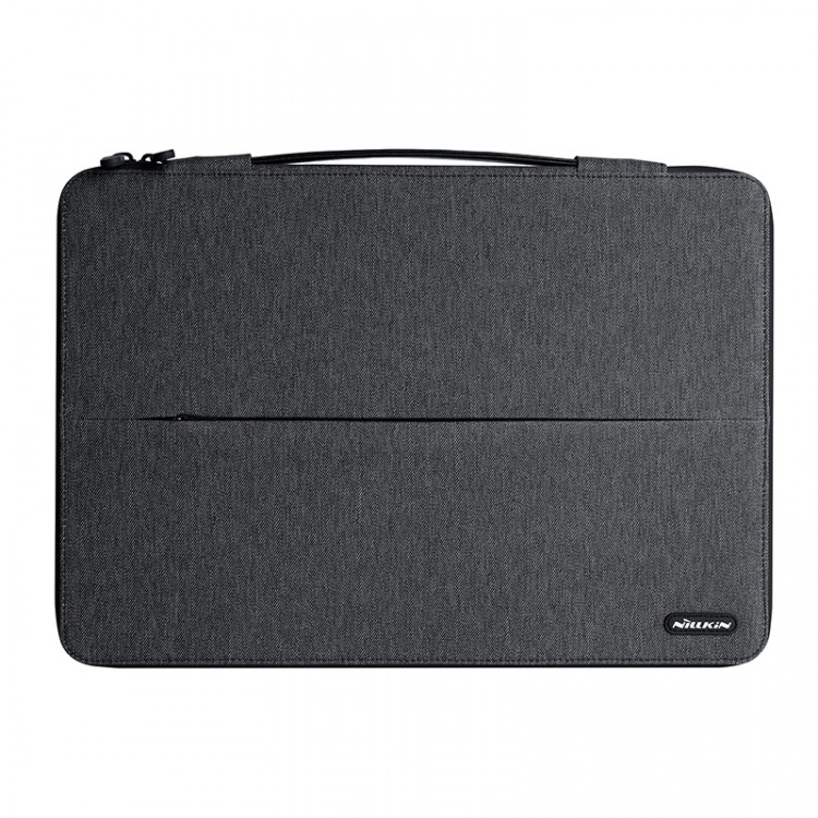 NILLKIN Сумка-папка для MacBook Pro / Air 13" - 14" с подставкой 18° / 26° серии Jeans (тёмно-серый) 1703