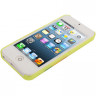 Чехол iPhone 5 / 5S / SE Adidas пластиковый (жёлтый) 4282 - Чехол iPhone 5 / 5S / SE Adidas пластиковый (жёлтый) 4282