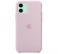 Чехол Silicone Case iPhone 11 (светлая лаванда) 5521