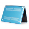Чехол MacBook Air 13.6 M2 A2681 (2022г.) глянцевый (голубой) 7644 - Чехол MacBook Air 13.6 M2 A2681 (2022г.) глянцевый (голубой) 7644
