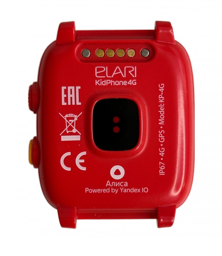 Оригинальный корпус для детских часов Elari KidPhone 4G (цвет красный) 67797