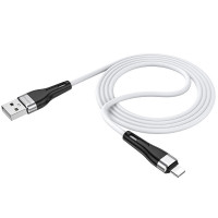 BOROFONE USB кабель 8-pin BX46 2.4A, длина: 1 метр (белый) 8110