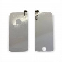 Плёнка для iPhone 5 / 5S / SE Сердечки перед / зад (3996)