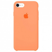 Чехол Silicone Case iPhone 7 / 8 (светло-оранжевый) 6608
