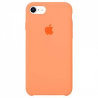 Чехол Silicone Case iPhone 7 / 8 (светло-оранжевый) 6608