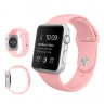 Ремешок Apple Watch 38mm / 40mm силикон гладкий (розовый) 6339 - Ремешок Apple Watch 38mm / 40mm силикон гладкий (розовый) 6339
