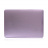 Чехол MacBook Air 13.6 M2 A2681 (2022г.) глянцевый (фиолетовый) 7644 - Чехол MacBook Air 13.6 M2 A2681 (2022г.) глянцевый (фиолетовый) 7644