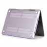 Чехол MacBook Air 13.6 M2 A2681 (2022г.) глянцевый (фиолетовый) 7644 - Чехол MacBook Air 13.6 M2 A2681 (2022г.) глянцевый (фиолетовый) 7644