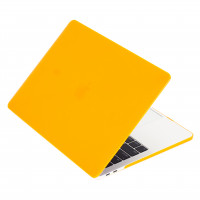 Чехол MacBook Pro 15 модель A1707 / A1990 (2016-2019) глянцевый (оранжевый) 0066