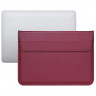 Чехол-конверт для MacBook 11&quot; горизонтальный PU кожа серии Envelope (бордо) 870001 - Чехол-конверт для MacBook 11" горизонтальный PU кожа серии Envelope (бордо) 870001