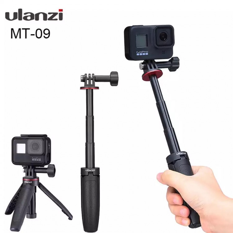 ULANZI Мини монопод с трансформацией в треногу модель MT-09 Extend для экшн камер (50683)