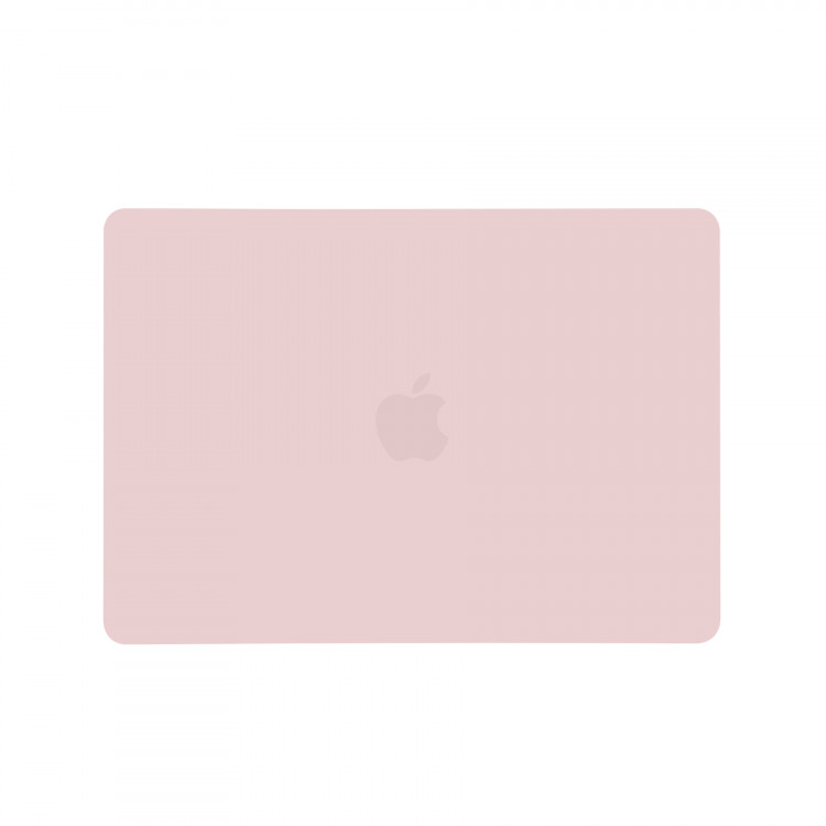 Чехол MacBook Air 13 модель A1932 / A2179 / A2337 (2018-2020гг.) матовый (розовый песок) 0212
