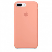 Чехол Silicone Case iPhone 7 Plus / 8 Plus (грейпфрут) 6622