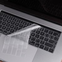 БРОНЬКА Накладка на клавиатуру MacBook Pro 13 / 15 (A1706 / A1707 / A1989 / A1990 / A2159) силикон USA (прозрачный) 9506