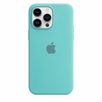 Чехол Silicone Case iPhone 14 Pro (бирюзовый) 1501