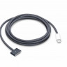 Apple Сменный кабель USB-C to MagSafe 3 длина 2м Black Midnight (ORIGINAL Retail Box) Г90-64116 - Apple Сменный кабель USB-C to MagSafe 3 длина 2м Black Midnight (ORIGINAL Retail Box) Г90-64116