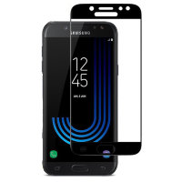 Стекло 5D Samsung Galaxy J5 2017 полная проклейка (чёрный) 8982
