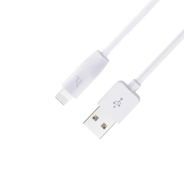 HOCO USB кабель X1 8-pin 2.4A, длина: 2 метра (белый) 8061