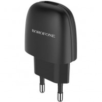 BOROFONE СЗУ Блок питания BA49A 1 порт USB 2.1A (чёрный) 8418