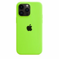 Чехол Silicone Case iPhone 14 Pro (салатовый) 1503