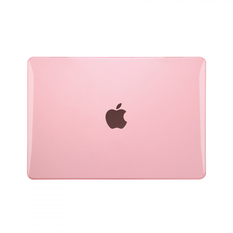 Чехол MacBook White 13 A1342 (2009-2010г) глянцевый (розовый) 4352