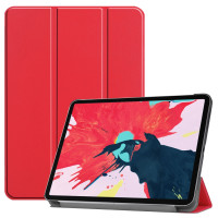 Чехол для iPad Pro 11 (2018-2020) Smart Cover серии Custer PC + кожа (красный) 3101