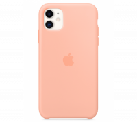 Чехол Silicone Case iPhone 11 (грейпфрут) 3723