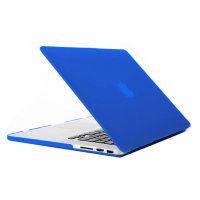 Чехол MacBook Pro 15 (A1398) (2013-2015) матовый (синий) 0018