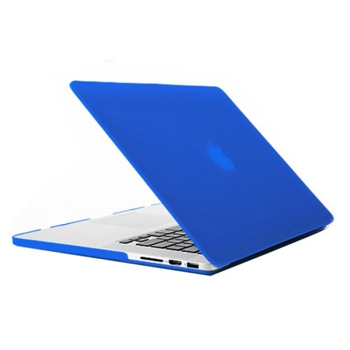 Чехол MacBook Pro 15 (A1398) (2013-2015) матовый (синий) 0018