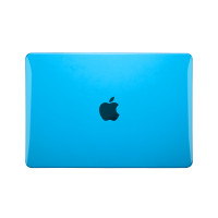 Чехол MacBook White 13 A1342 (2009-2010г) глянцевый (голубой) 4352