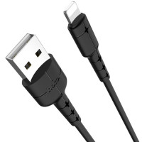 HOCO USB кабель 8-pin X30 2A, длина: 1.2 метра (чёрный) 1127