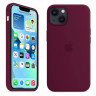 Чехол Silicone Case iPhone 11 (бордо) 5507 - Чехол Silicone Case iPhone 11 (бордо) 5507