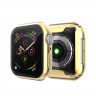 Кейс для Apple Watch 40mm TPU (золото) 0148 - Кейс для Apple Watch 40mm TPU (золото) 0148