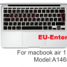 БРОНЬКА Накладка на клавиатуру MacBook Air 11 2011-2015 год (A1370 / A1465) силикон EU (чёрный) 5071 - БРОНЬКА Накладка на клавиатуру MacBook Air 11 2011-2015 год (A1370 / A1465) силикон EU (чёрный) 5071