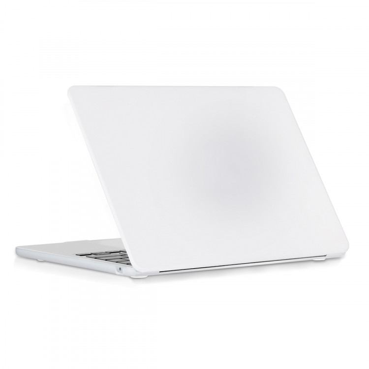 Чехол MacBook Air 13.6 A2681 (2022г) матовый (белый прозрачный) 7645